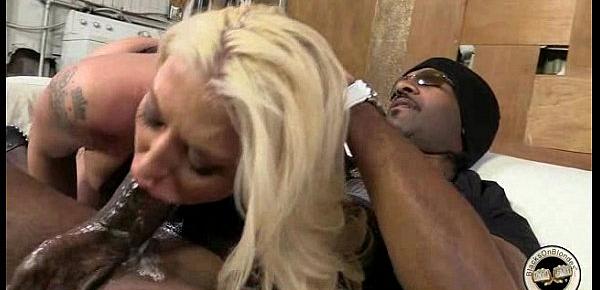  Cheating slut wife fucks and sucks big black cock swallows 8